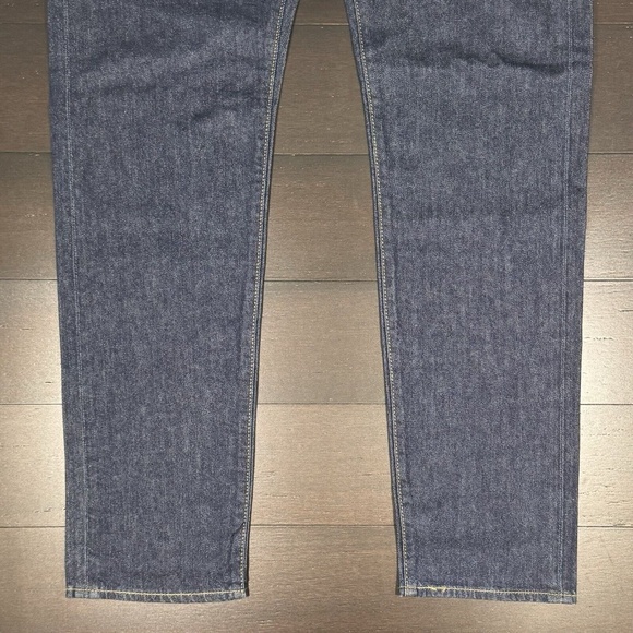 Levi's 502 Jeans Size 34 x 34 BIG E Straight Leg Dark Wash Denim Red Tab 72 - Picture 4 of 7